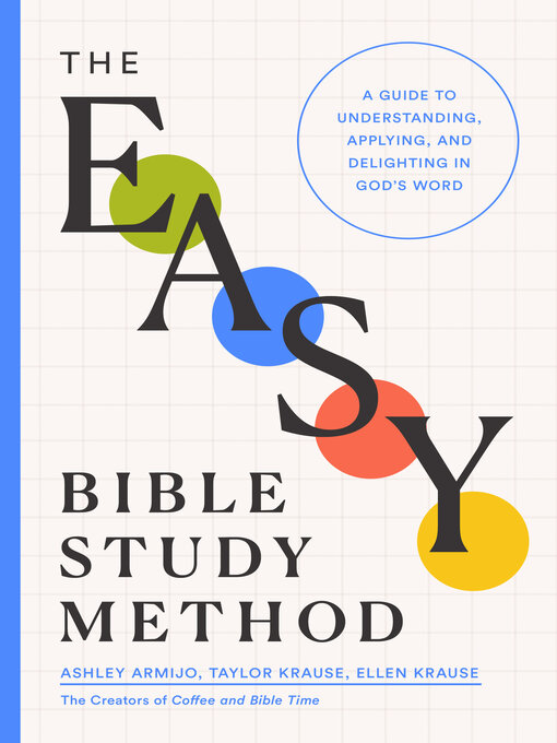 Cover image for The Easy Bible Study Method